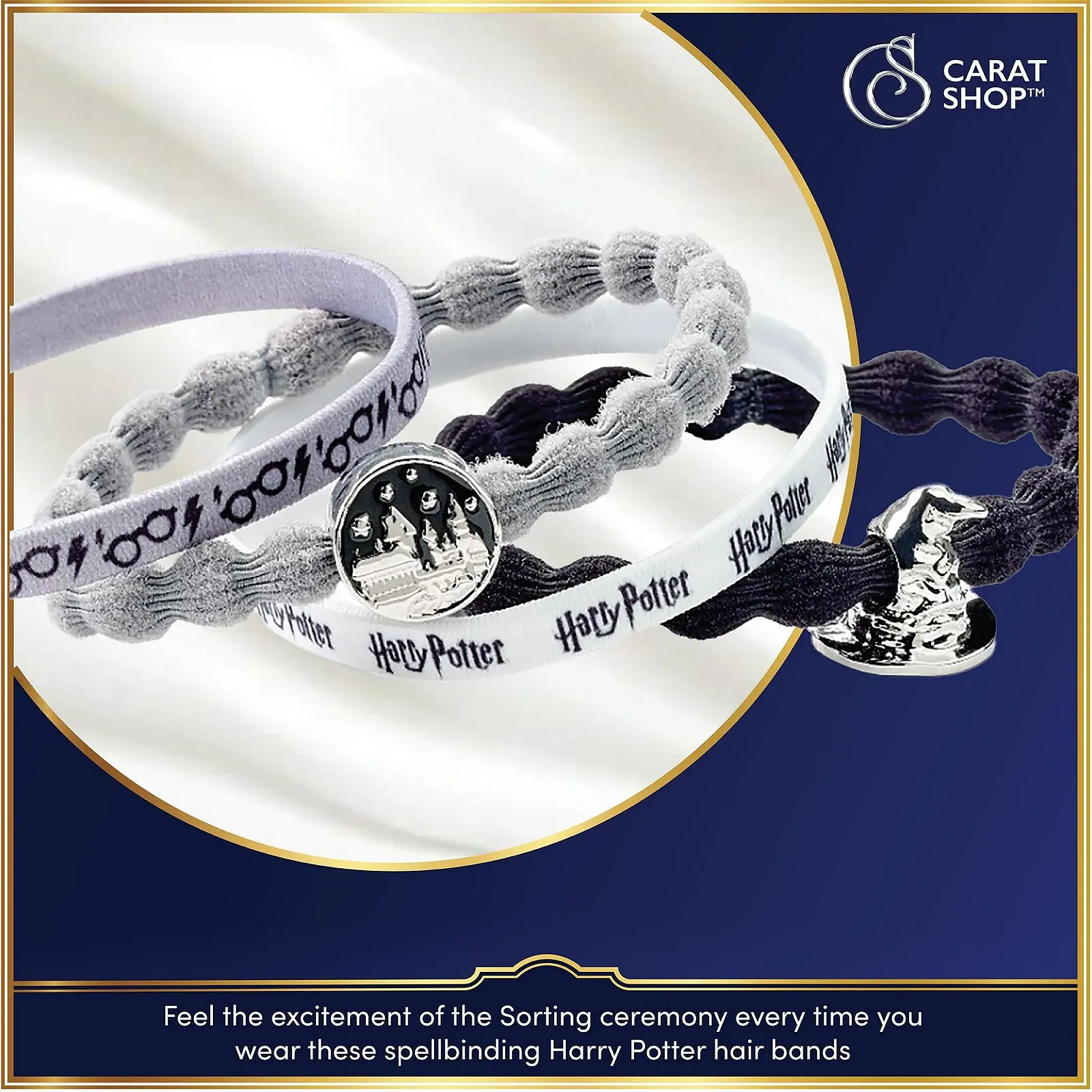 Вінок The Carat Shop Harry Potter Hogwarts Sorting Hat Сірий One Size, фото №3