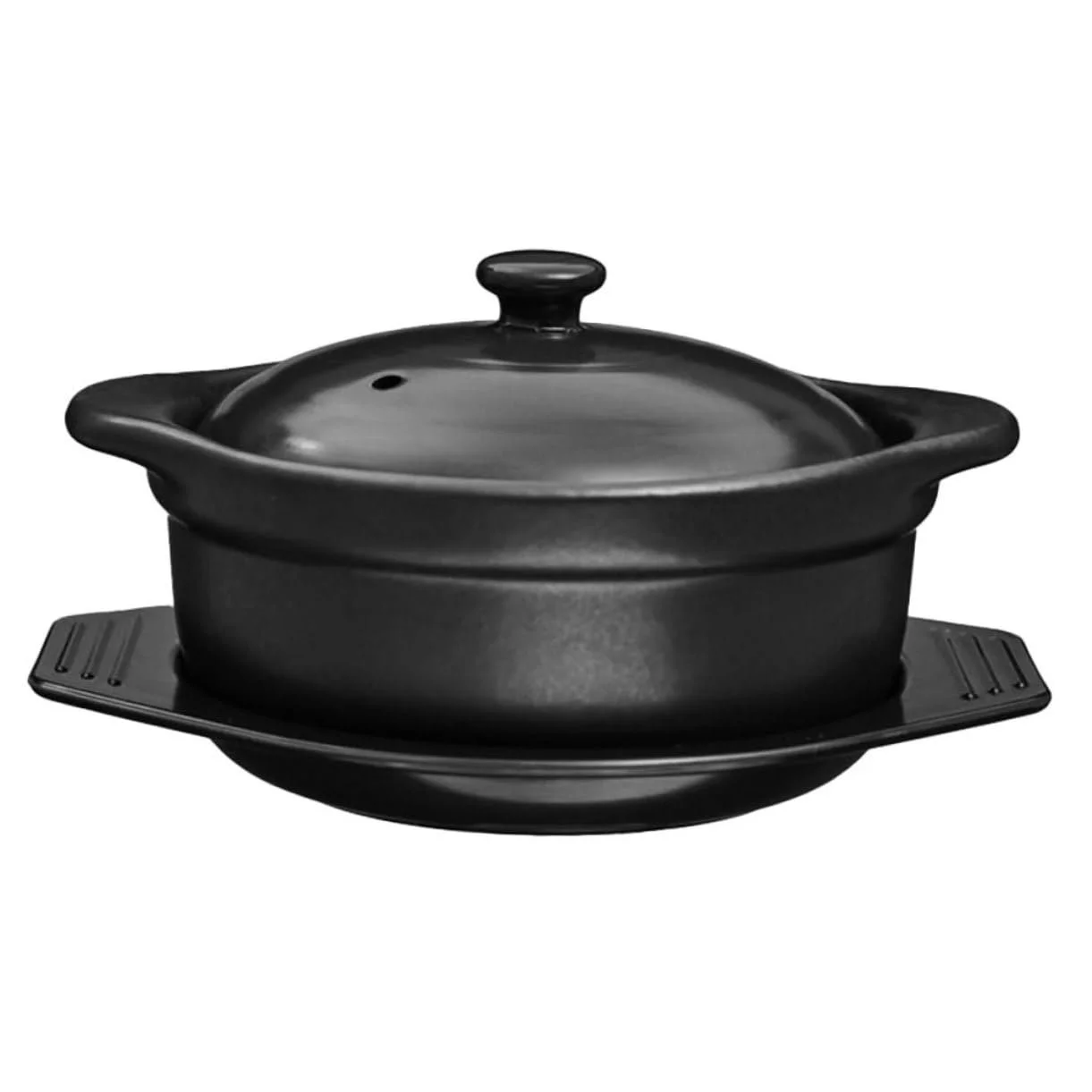 Кастрюля Toyvian керамическая с крышкой без BPA для посудомоечной машины, фото №1