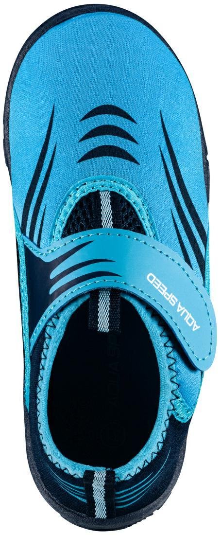 Аквашузы Aqua Speed AQUA SHOE MODEL 27E бирюзовый, черный размер 30, фото №5