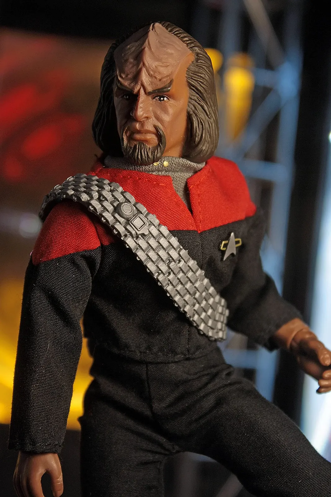 Экшн-фигурка MEGO CORPORATION Star Trek: Deep Space Nine Lt. Worf 8 дюймов, фото №6