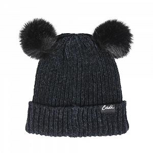Шапка Детская Minnie Disney с помпоном 100% Акрил Черный One Size synthetic.ua - Фото 1