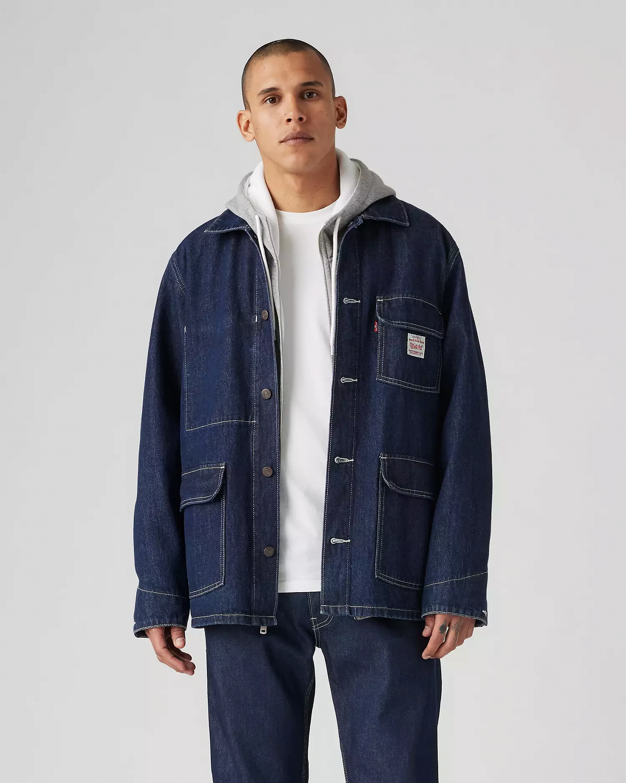 Мужское короткое пальто Levis - Broadway Enigneer Coat Me Again - L, фото №1
