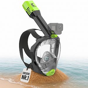 Маска для снорклінгу Khroom Seaview Pro, повнолицева маска для дорослих - Фото 1