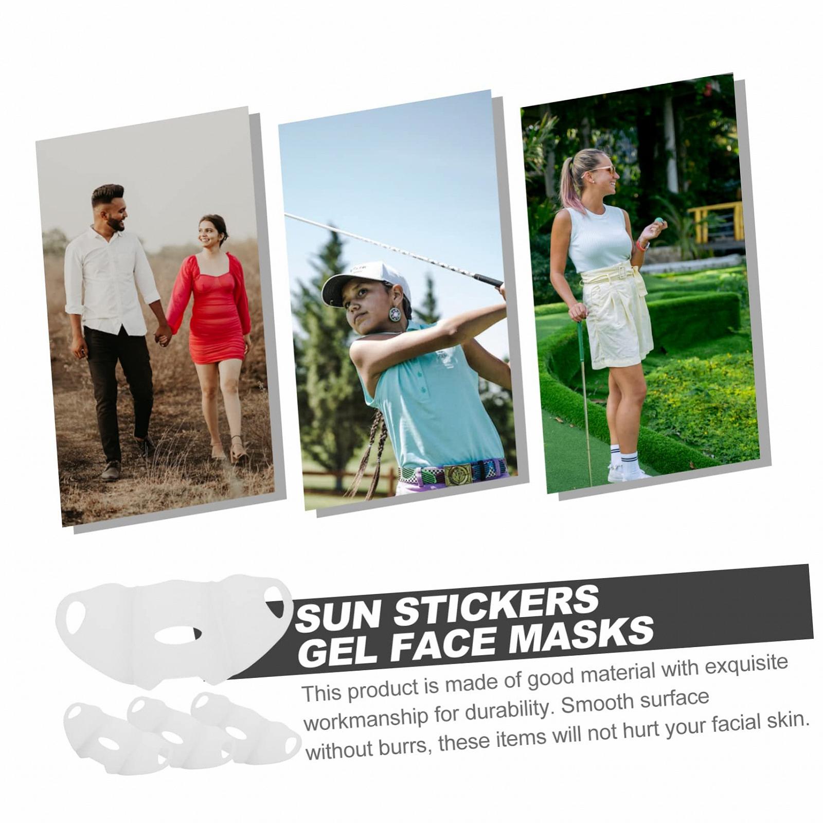 Маска для лица Beaupretty эластичная гелевая, 4 шт, фото №9