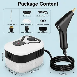 Пароочисник Vicloon 3.5 бар 15 с 2500 Вт 1.2 л synthetic.ua - Фото 1