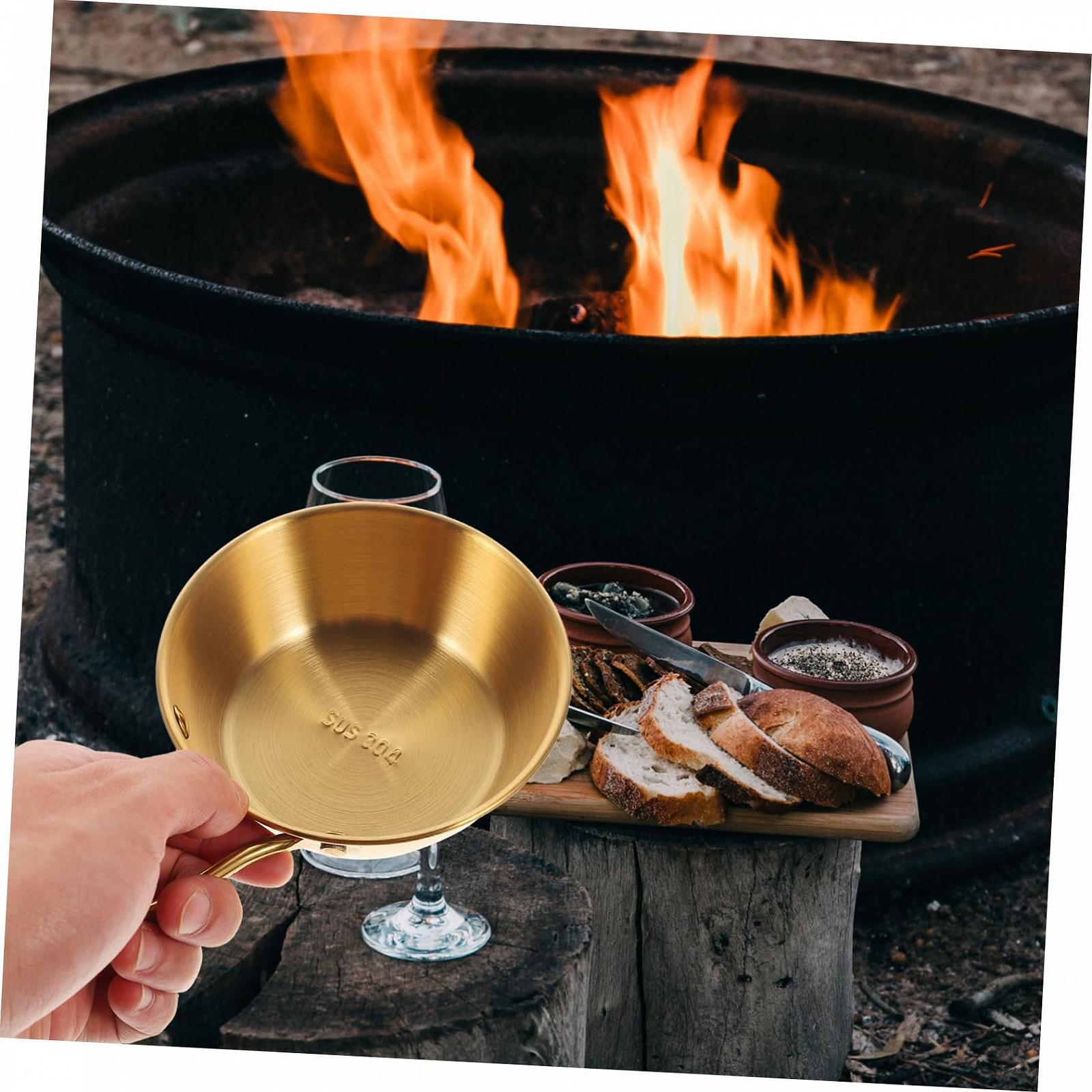 Миска походная YARNOW 8 шт Makgeolli, корейская с ручками из нержавеющей стали 304, фото №4