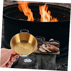 Миски YARNOW 10 шт. для кемпинга, стаканы для воды, винные бокалы для кемпинга, металлические соусники, стаканы для питья, чайник, миска для воды из нержавеющей стали, кружка для воды с ручкой, винный бокал synthetic.ua - Фото 1