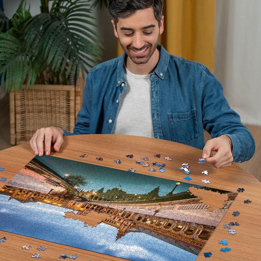 Пазл Ravensburger Landscapes Spain Square Seville 1000 элементов 70 x 50 см, фото №2