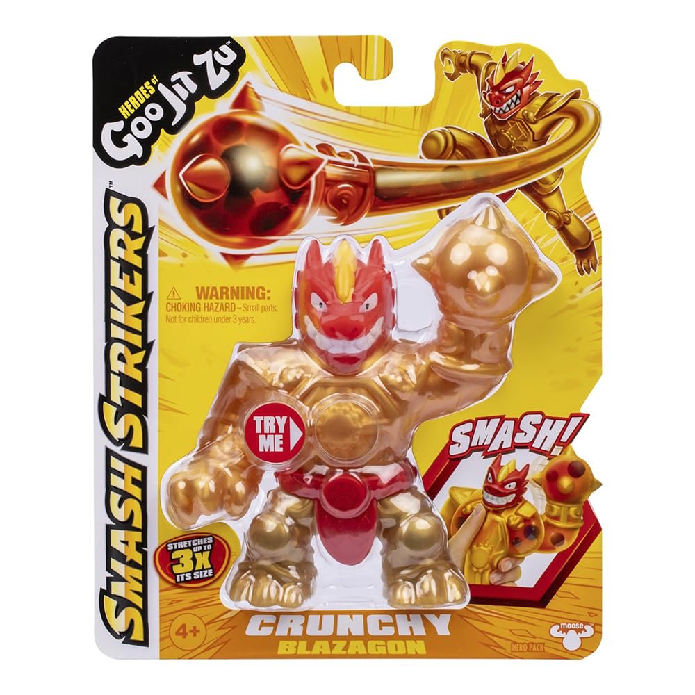 Фігурка Action Bandai Heroes by GOO JIT Zu Smash Strikers Blazagon, моделююча глина, що тягнеться, різнокольоровий, фото №1