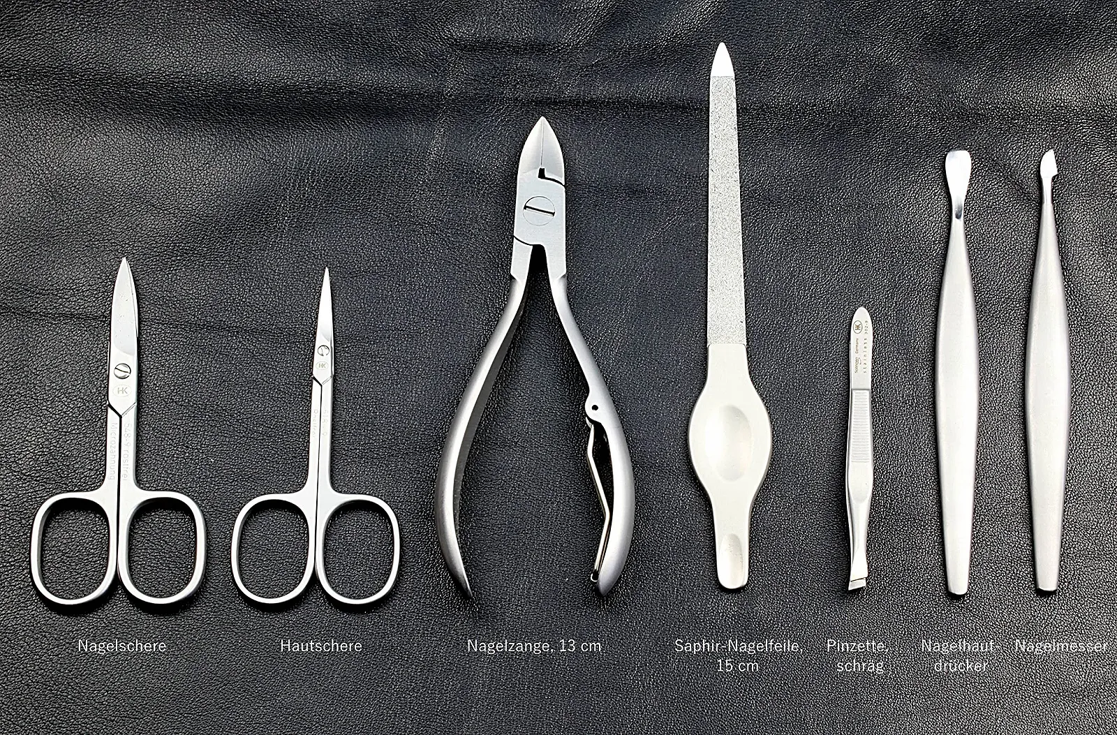 Набор для маникюра HK Manicure by Hans Kniebes 7 предметов, фото №2 Набор для маникюра HK Manicure by Hans Kniebes 7 предметов, фото №2