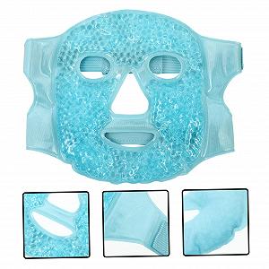 Гелевая маска для лица Многоразовая для женщин для уменьшения отечности, темных кругов и головной боли для йоги и путешествий, 1 шт synthetic.ua - Фото 1