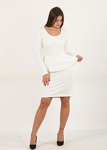 Платье Enna Levoni S Молочный (ND-3185-Milk) synthetic.ua - Фото 1