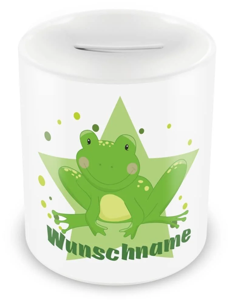 Скарбничка для грошей Samunshi Жаба Персоналізована Керамічна, фото №1