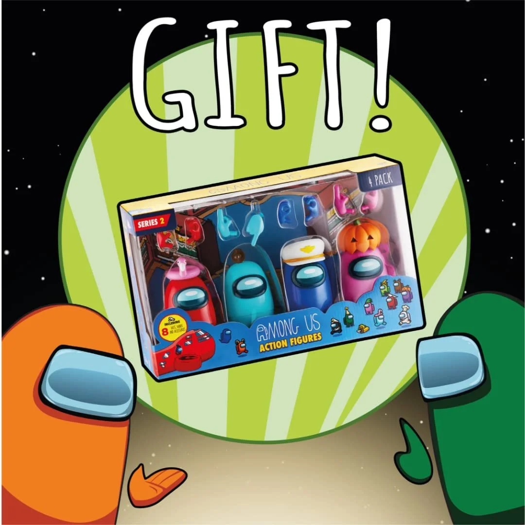 Набір фігурок Among Us Series 2 4 шт 11 см, фото №6