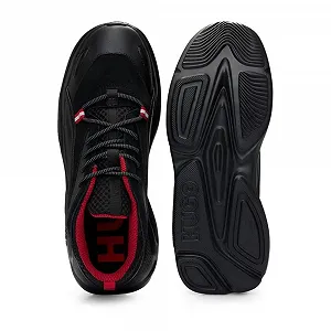 Кросівки HUGO Leon_Runn_flsd Чоловічі synthetic.ua - Фото 1