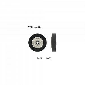 Купить Ролик обводной/направляющий поликлинового ремня SKF VKM 36080 для RENAULT, посередине, сверху - Фото 1 Ролик обводной/направляющий поликлинового ремня SKF VKM 36080 для RENAULT, посередине, сверху - Фото 1