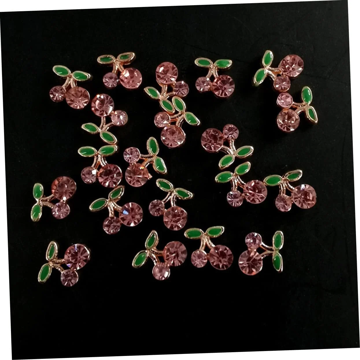 Украшения для ногтей Вишня 32шт. Кристаллы для ногтей Вишня, фото №5