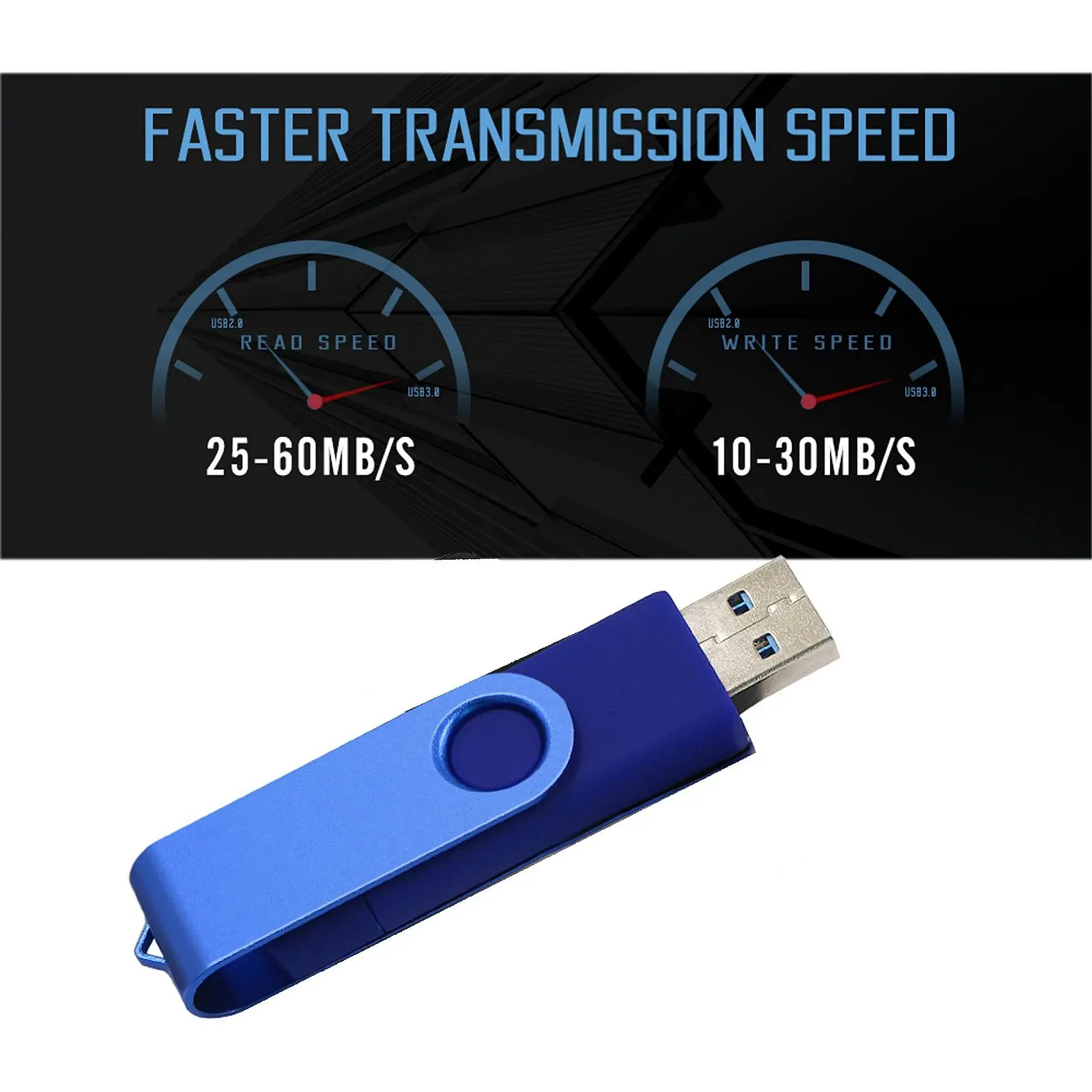 USB-накопичувач 256 GB Набір 2 шт. Metal Swivel USB 2.0 Type-C Мультиколор, фото №7 USB-накопичувач 256 GB Набір 2 шт. Metal Swivel USB 2.0 Type-C Мультиколор, фото №7