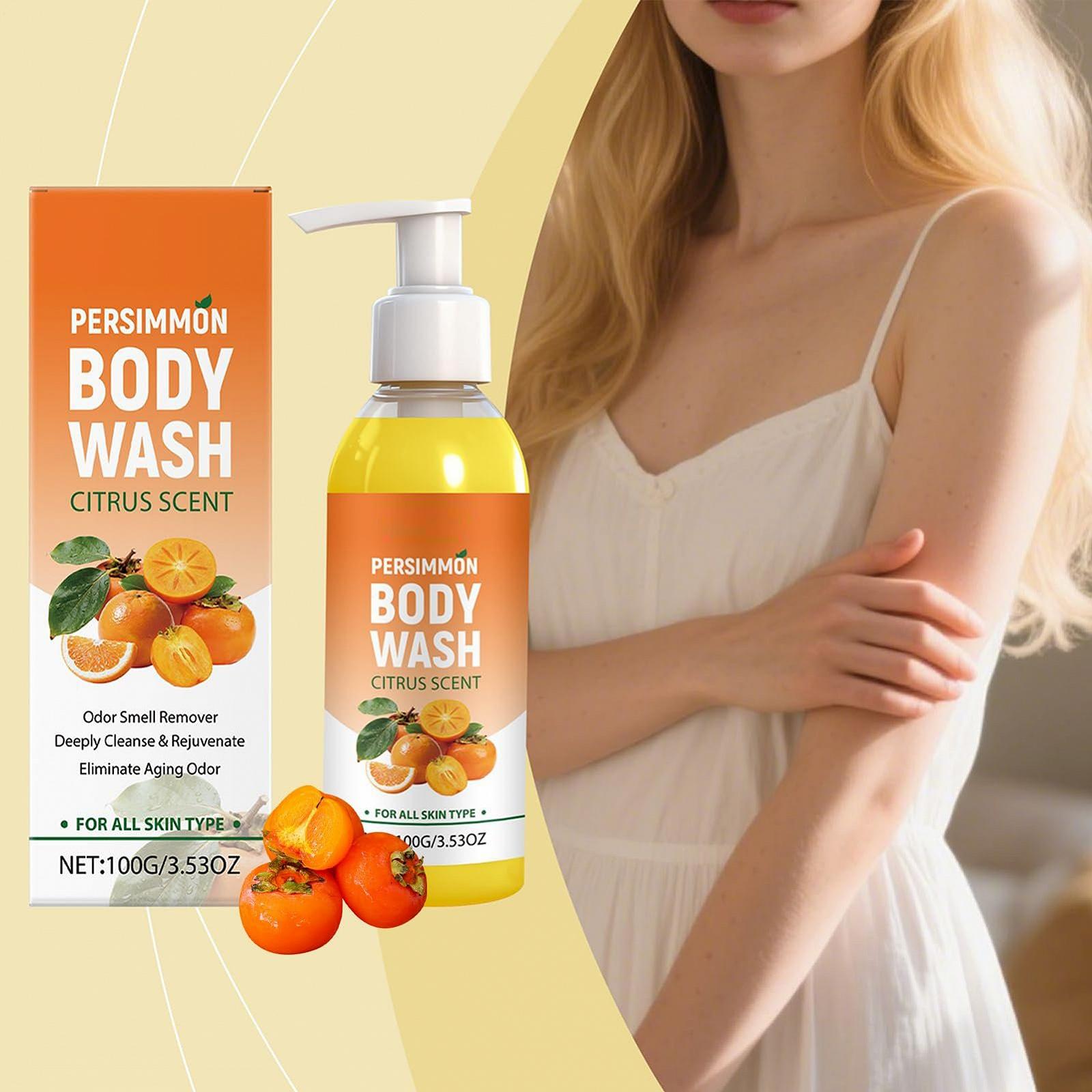 Гель для душу Очищувальний та освітлювальний засіб для шкіри Видалення запаху тіла 100 г, фото №3