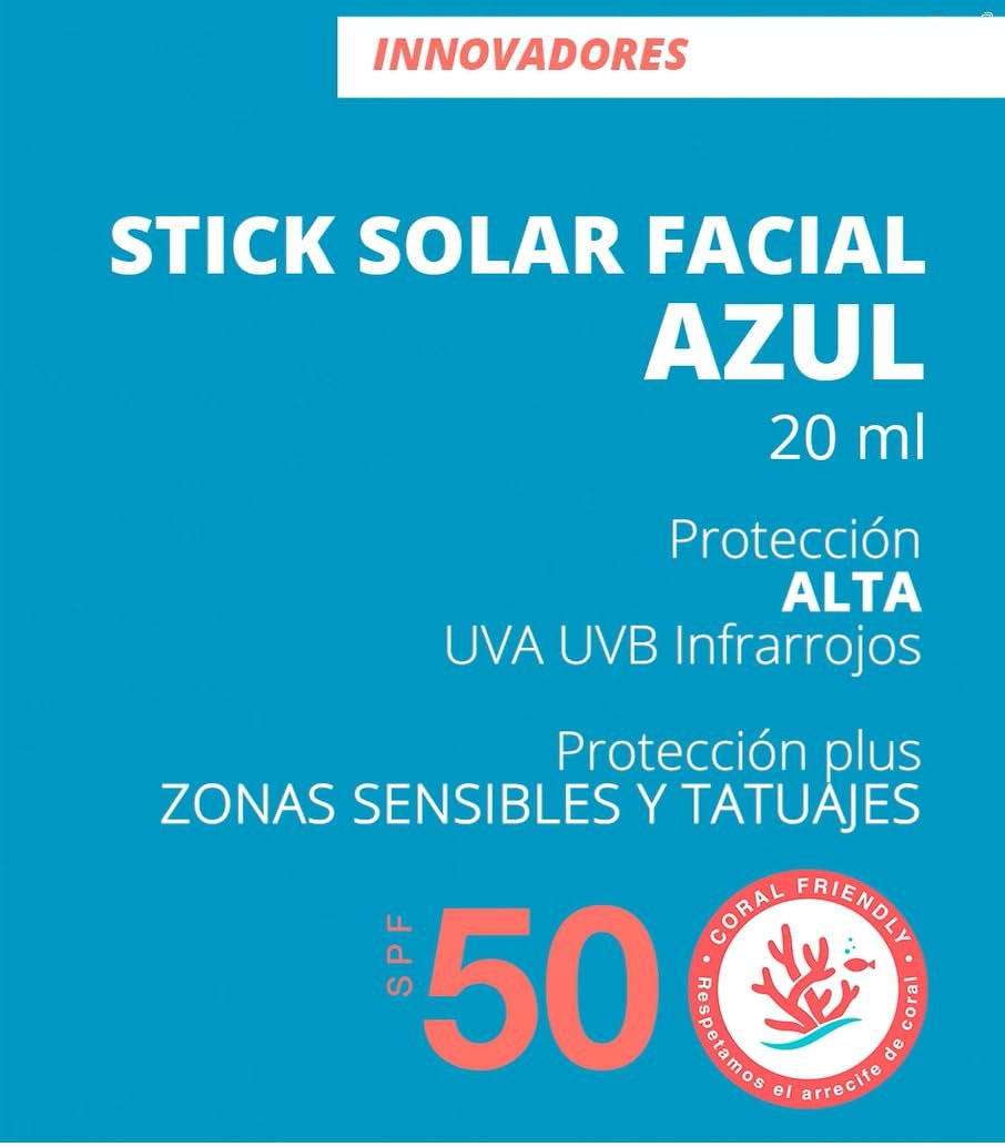 Солнцезащитный стик Babaria Surf Stick Very High Protection Blue 20 г, фото №6