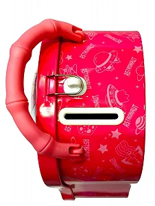 Скарбничка Металева Астронавт із замком Синя synthetic.ua - Фото 1