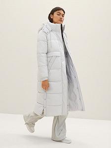 Куртка Puffer coat with a hood 1037596ХХ32253 Tom Tailor Білий XS synthetic.ua - Фото 1