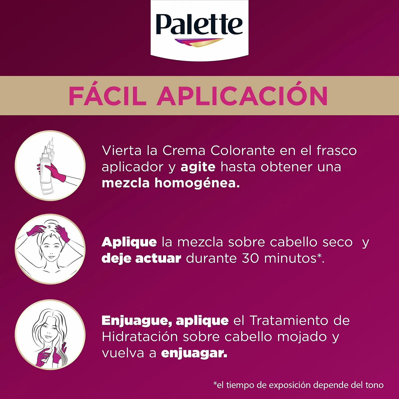 Краска PALETTE INTENSE 5 Светлый Каштан, фото №6 Краска PALETTE INTENSE 5 Светлый Каштан, фото №6