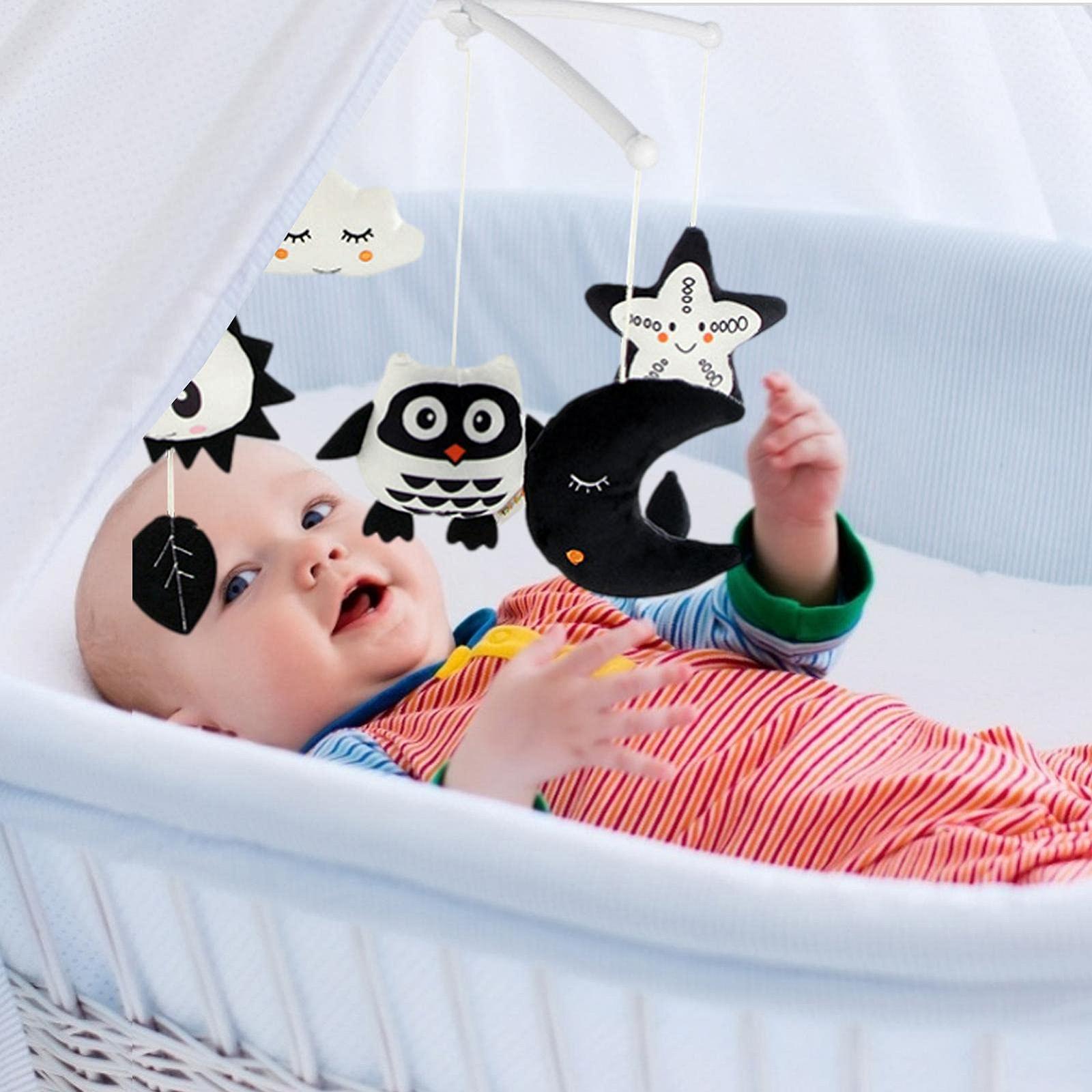 Музыкальная подвеска Tumotsit Baby для детской кроватки с электрическим вращением, фото №6
