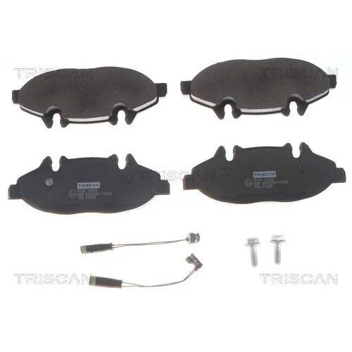 Комплект тормозных колодок, дисковый тормоз TRISCAN 8110 23042 для MERCEDES-BENZ передняя ось, фото №2