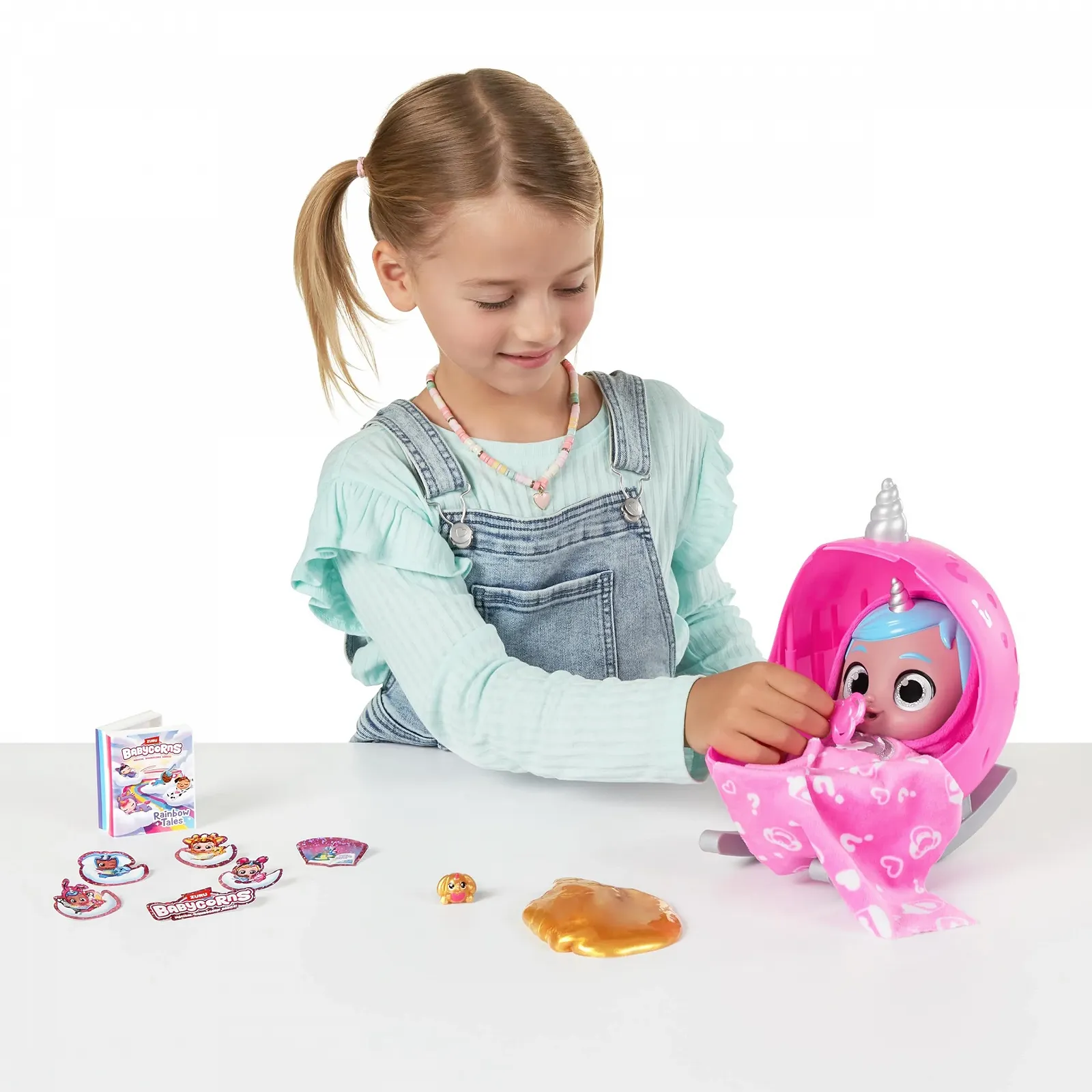 Кукла ZURU Babycorns Series 1 Small (Bailey) Magic Babydolls, фото №6