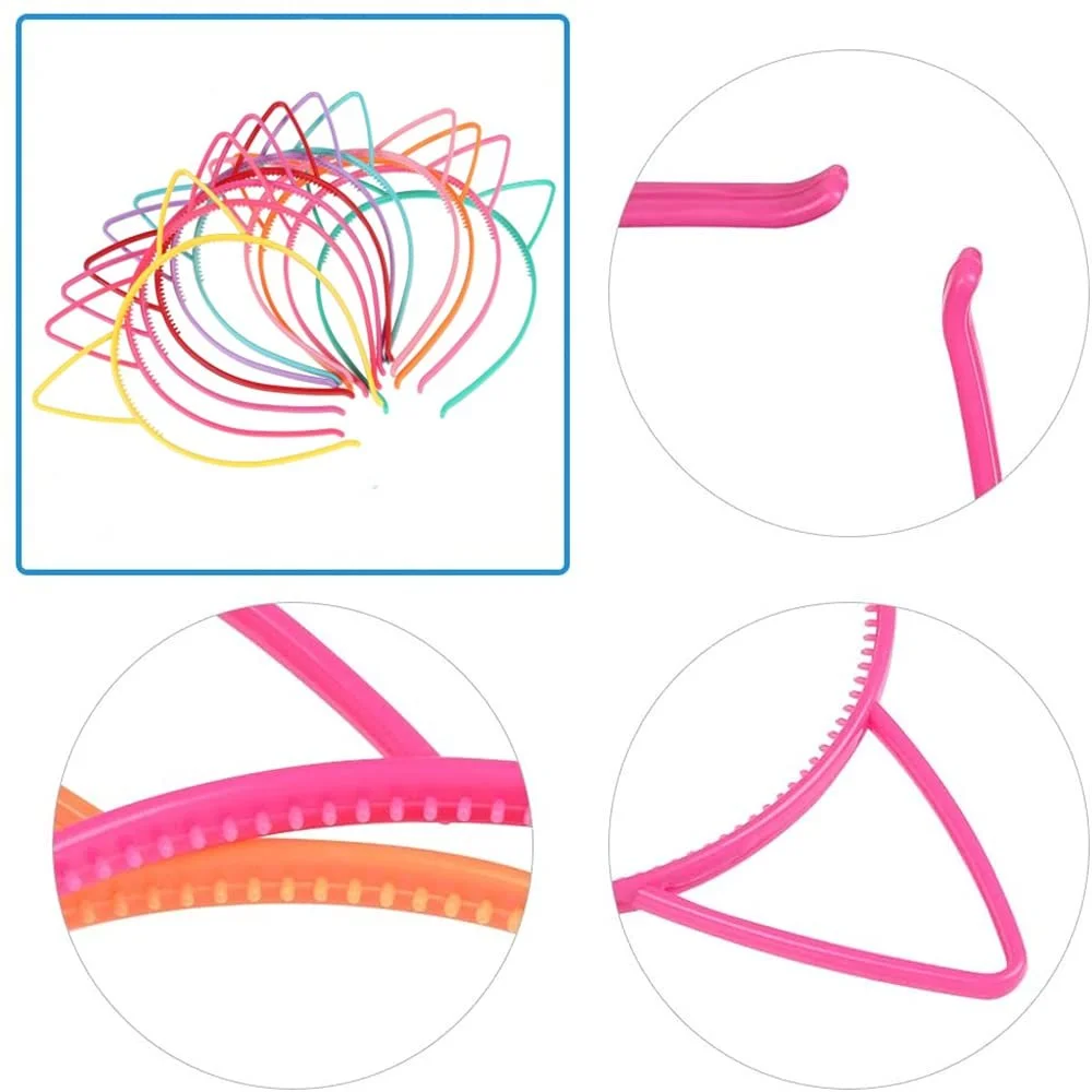 Обруч Ушки кота Пластик, фото №4