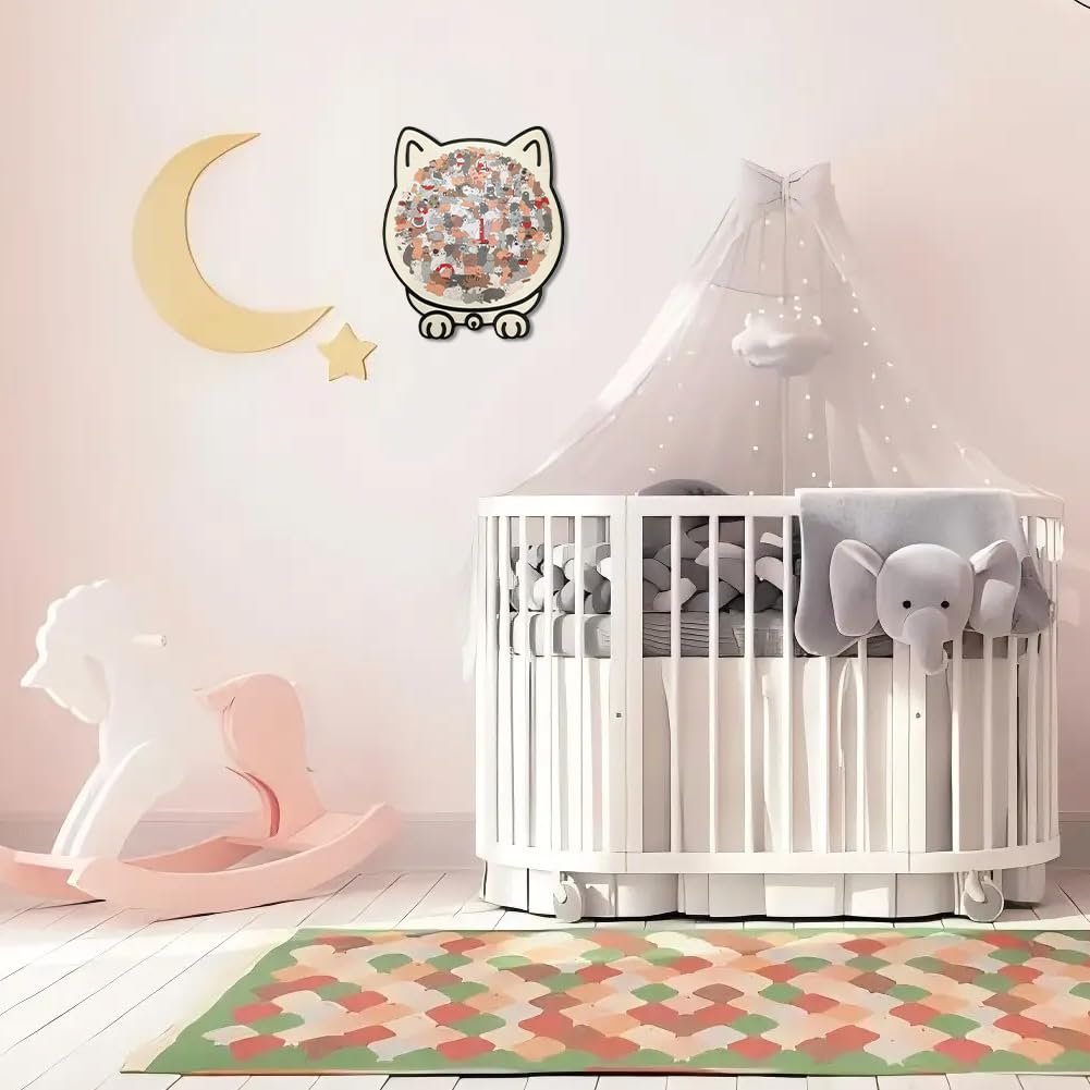 Дерев'яні пазли Morandi Кіт 135 деталей, фігурні, фото №5