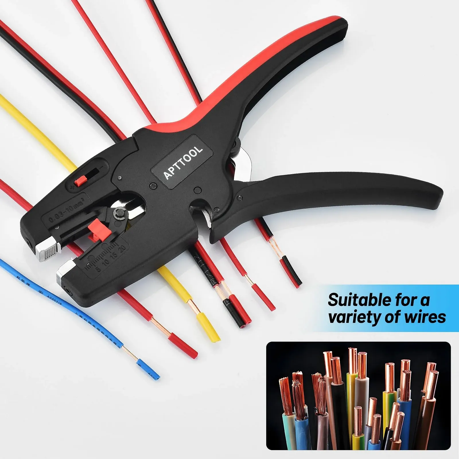 Автоматический стриппер 20-11 AWG 0.5-4 мм², фото №6