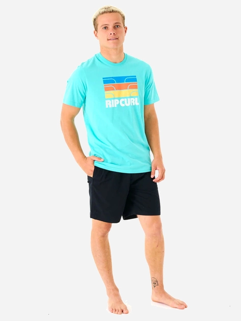 Футболка 03NMTE-46 Rip Curl Блакитний 2XL, фото №4