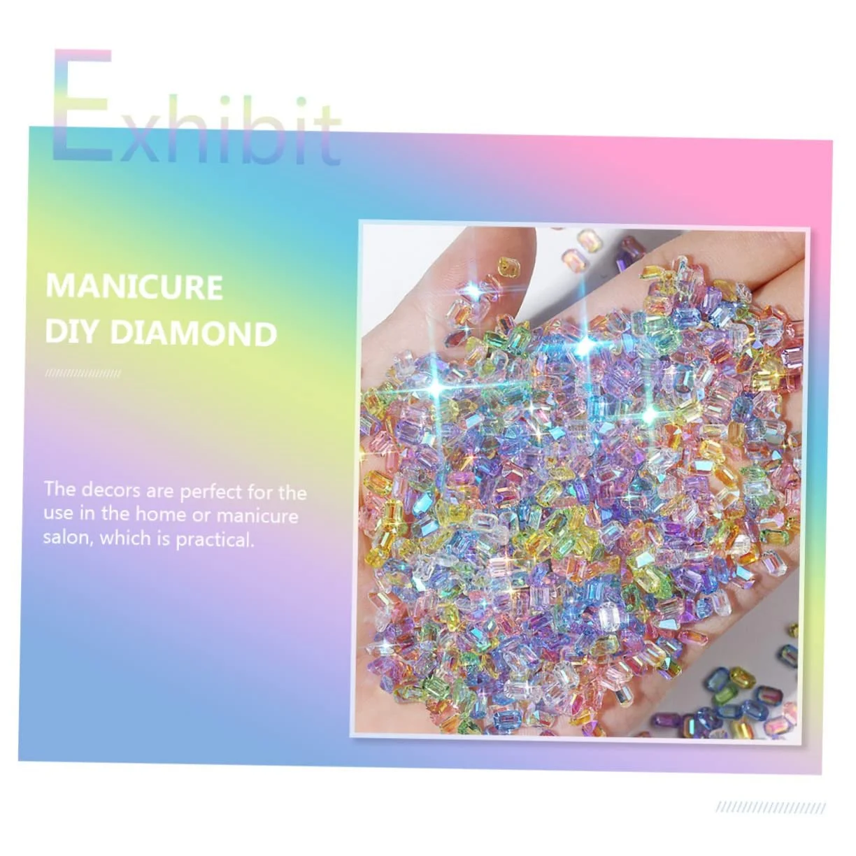 Украшения для ногтей Типа Бриллиант Healeved Boxen Блестящие. Для маникюра. Разноцветные смоляные бриллианты. Для художественных проектов и персонализации, фото №9 Украшения для ногтей Типа Бриллиант Healeved Boxen Блестящие. Для маникюра. Разноцветные смоляные бриллианты. Для художественных проектов и персонализации, фото №9