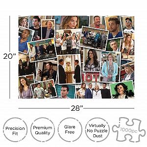 Пазл Aquarius Collage Schitt's Creek 1000 елементів 28 x 22 дюйми synthetic.ua - Фото 1