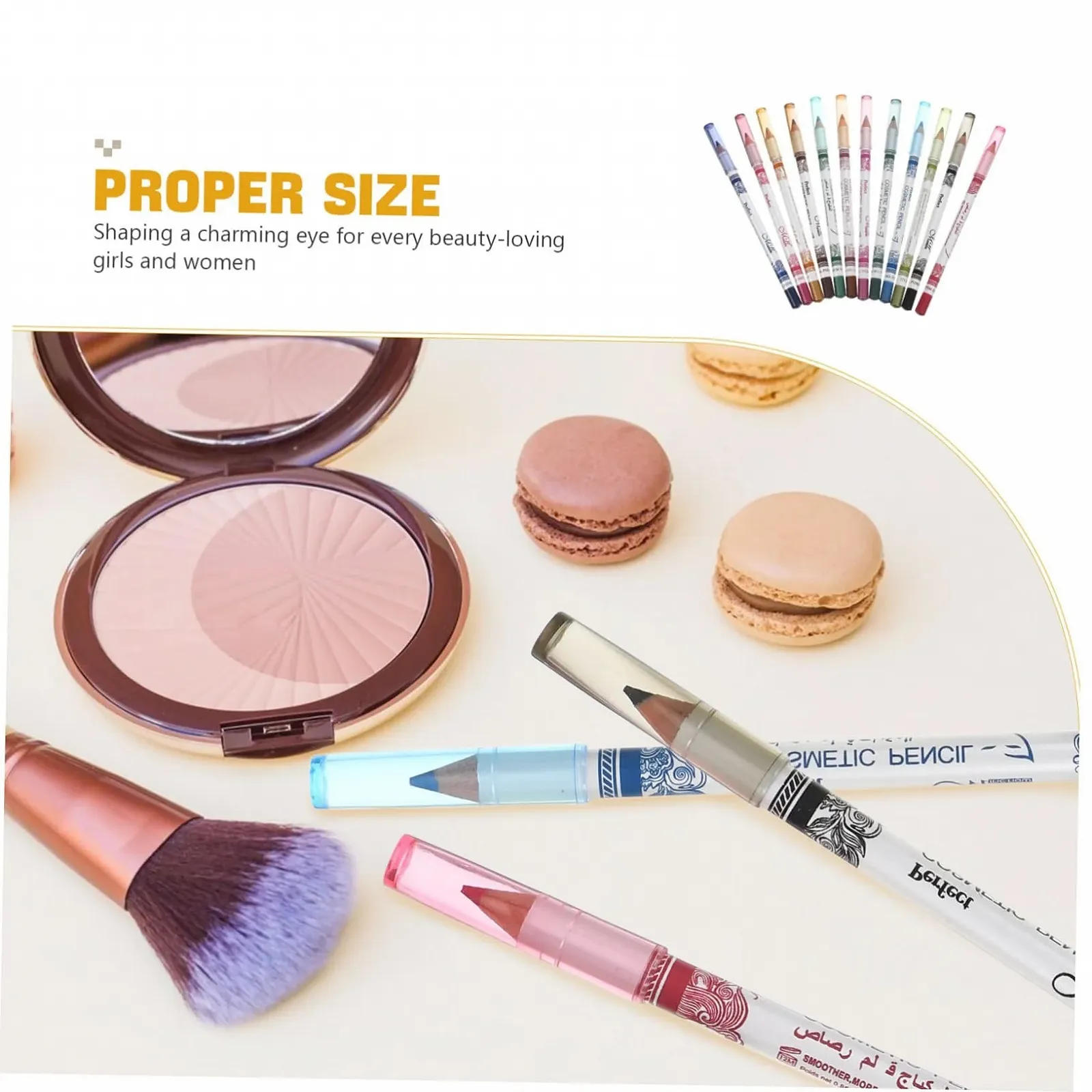 Олівець Angoily Кольоровий для очей, фото №6 Олівець Angoily Кольоровий для очей, фото №6