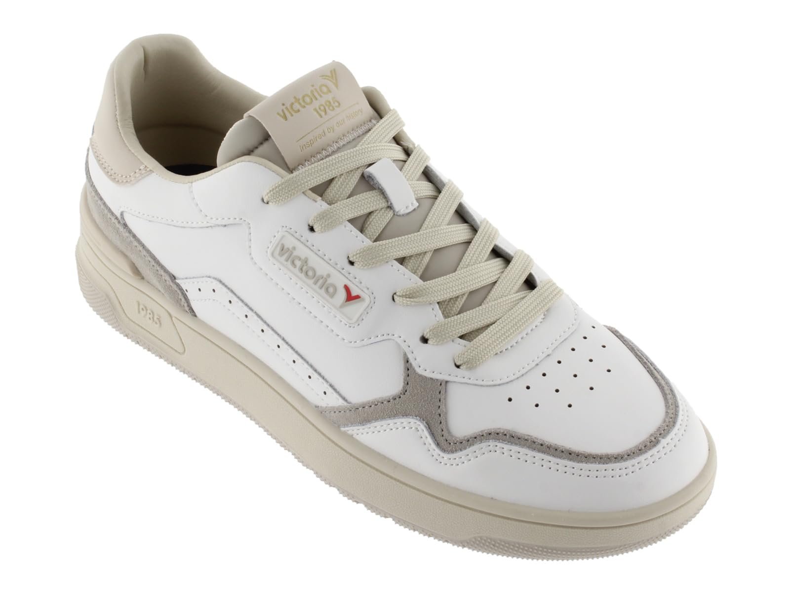 Кеди Victoria 1985 Low-Top Унісекс C80 Шкіра та Кольорові та Спліт Шкіряні Частини & Retro Logo 8800119, фото №5