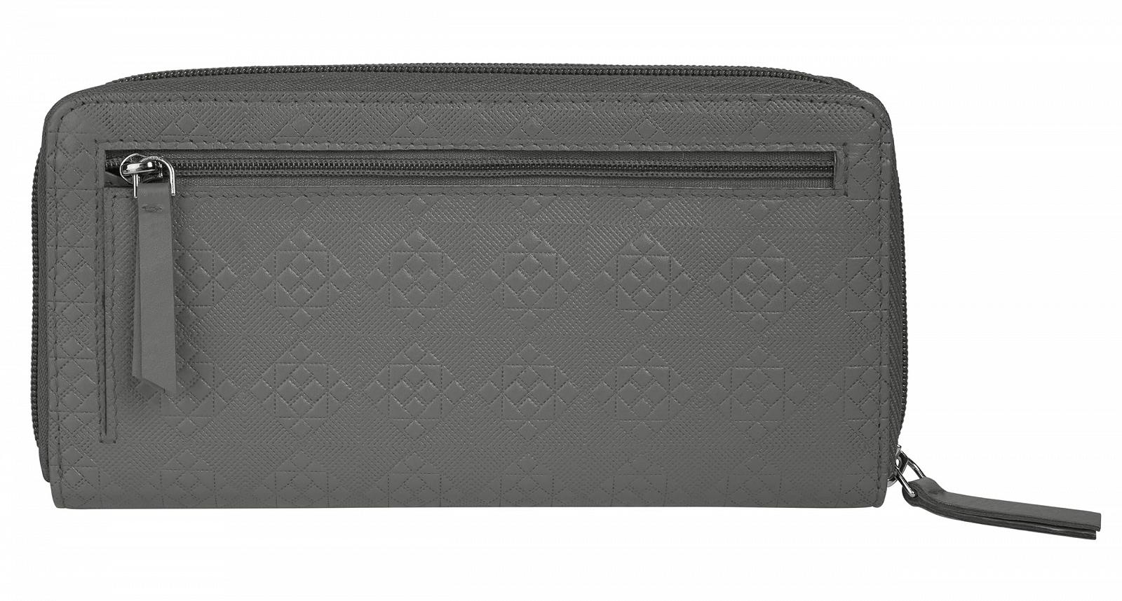 Кошелек bruno banani 022053 Женский Из натуральной кожи серый, фото №4