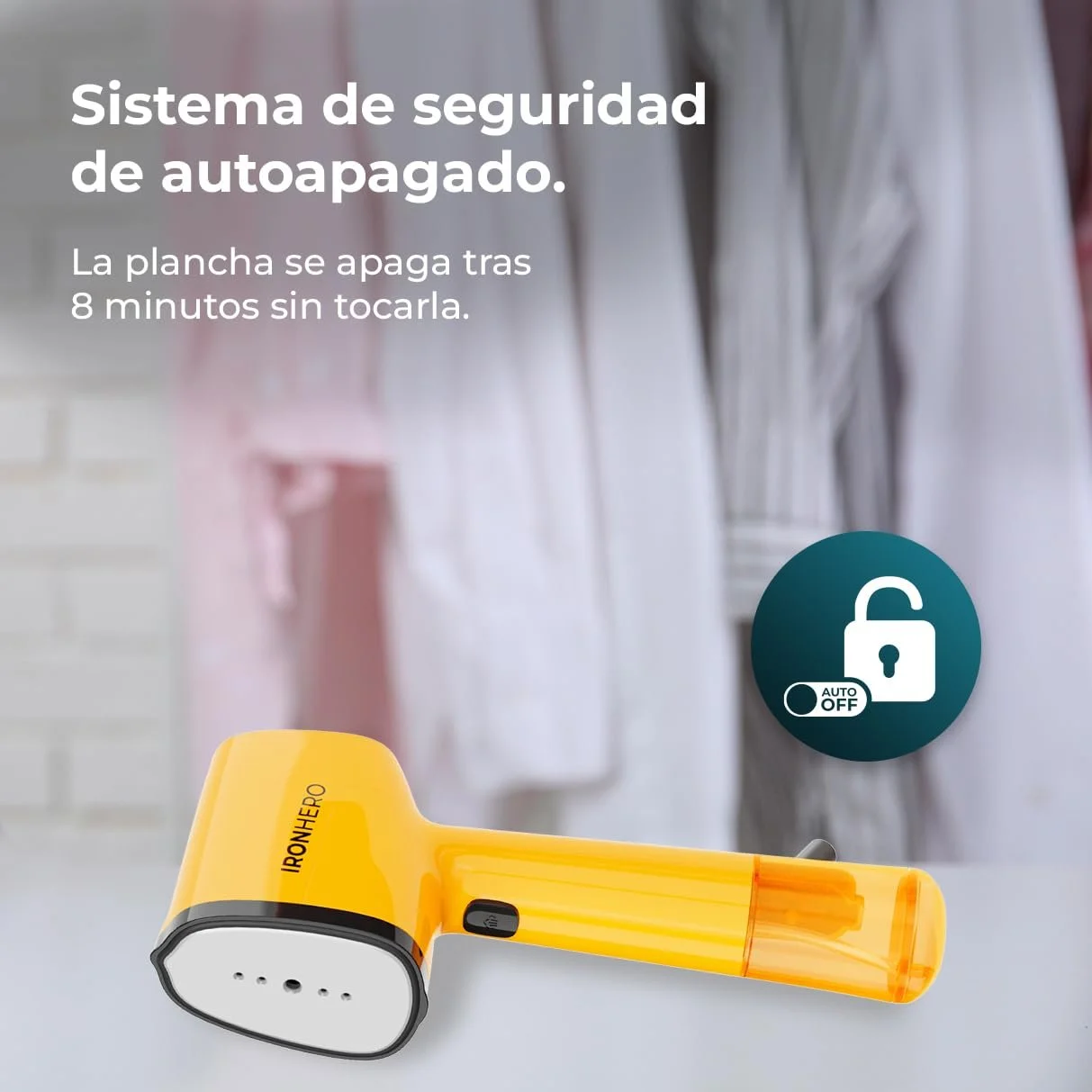 Вертикальный утюг Cecotec IronHero V-1500 Essential Керамическая подошва 1500 W 25 г/мин Yellow, фото №6