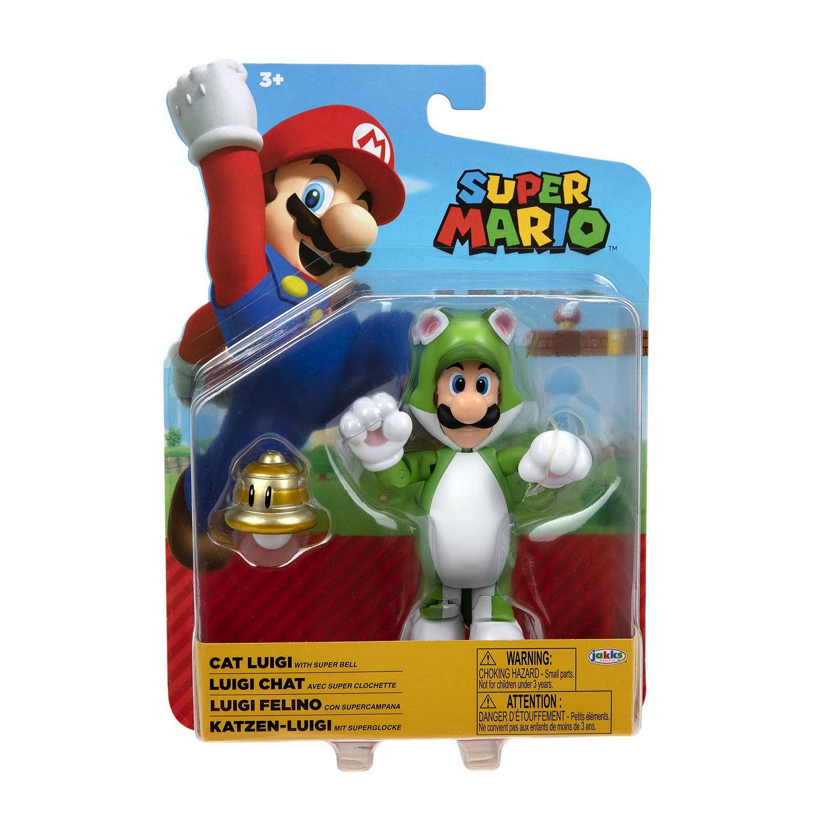 Фигурка Кот Луиджи Super Mario World of Nintendo Series 1-5, фото №6