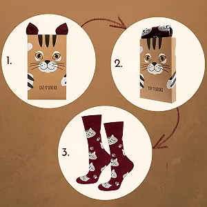 Шкарпетки Soxo Собака Кіт Жіночі synthetic.ua - Фото 1