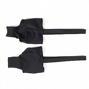 Выпрямитель для большого пальца ноги MUSUMI, разделитель, корректор вальгусной деформации, защитная накладка, ортопедический для мужчин и женщин (Черный, S) synthetic.ua - Фото 1