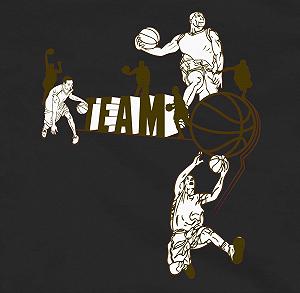 Детское худи Shirtracer Спортивная одежда Баскетбольная команда synthetic.ua - Фото 1