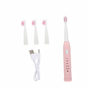 Електрична зубна щітка PACKOVE портативна USB м'яка щетина для дітей - Фото 1