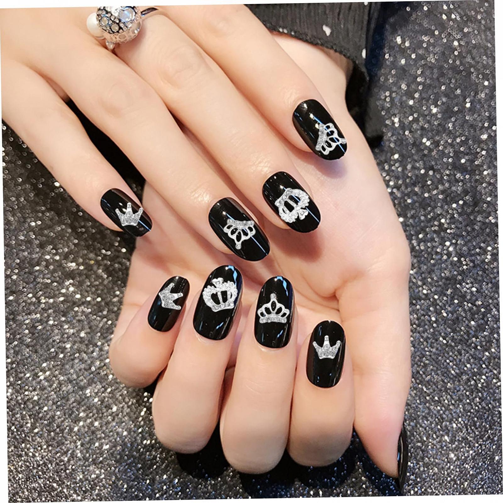 Прикраси для нігтів , сплав та стрази, прикраси для манікюру, фото №6