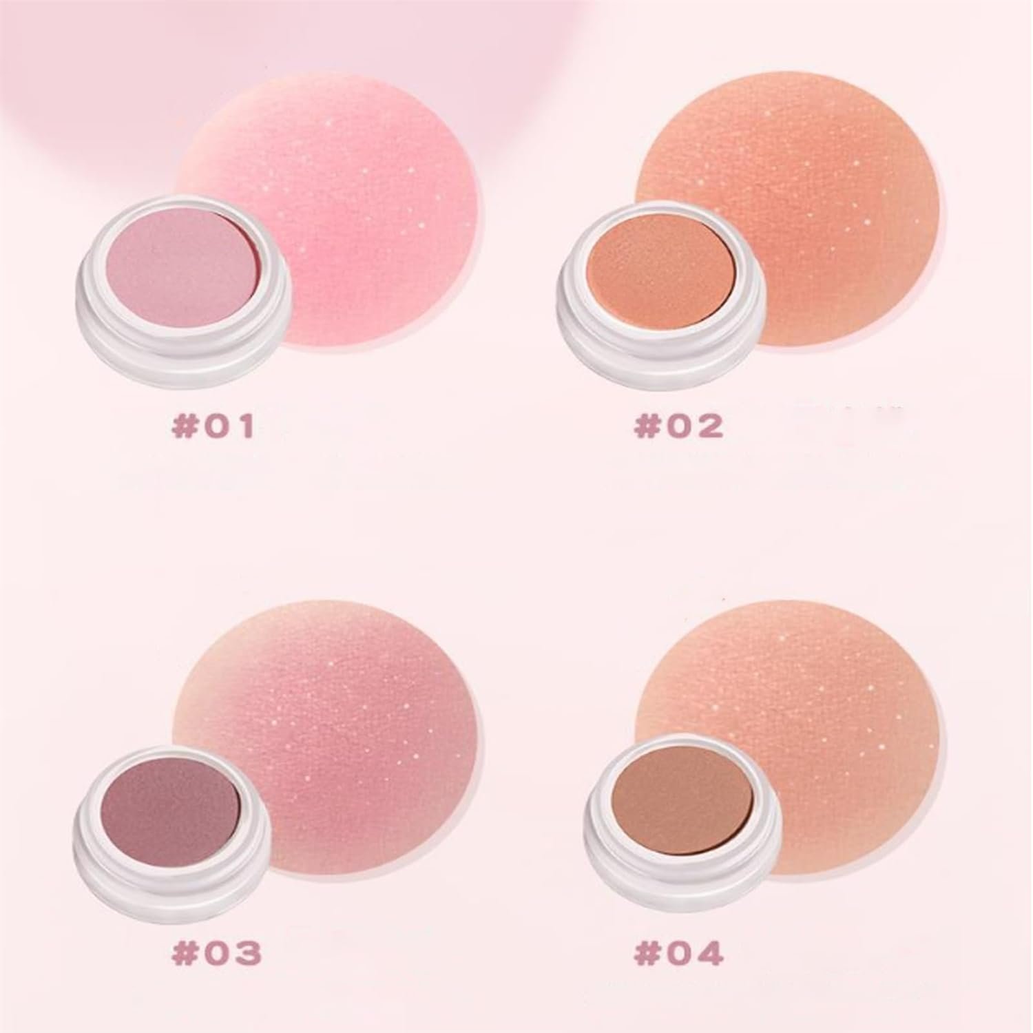 Пудра Розмиваюча Ultimate Blurring Setting Powder рожева (4 шт, One Size), фото №2