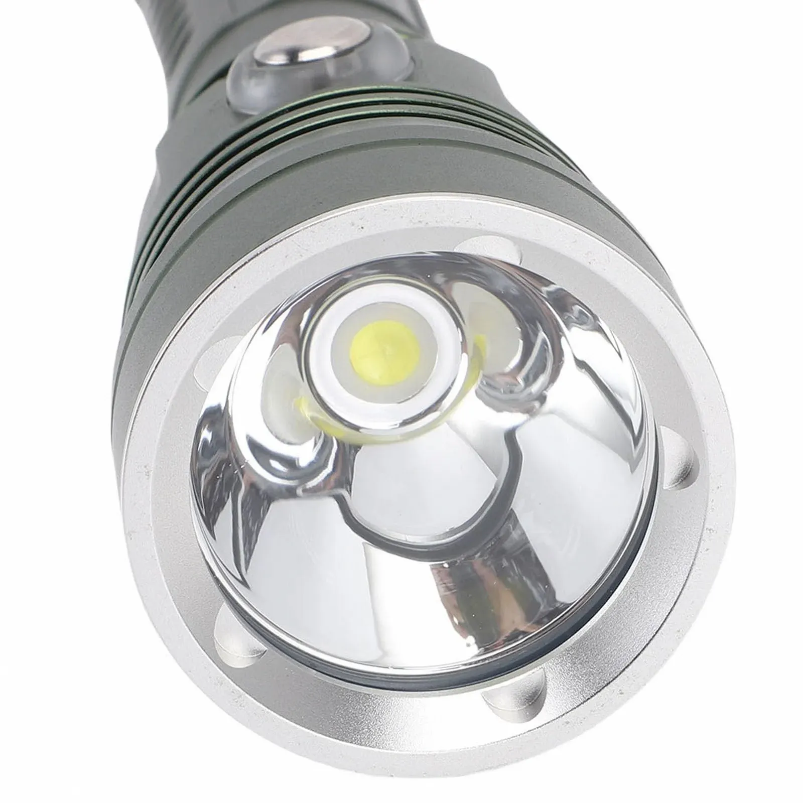 Фонарь для дайвинга Алюминиевый сплав Яркий с различными режимами 80 м Водонепроницаемый, фото №9