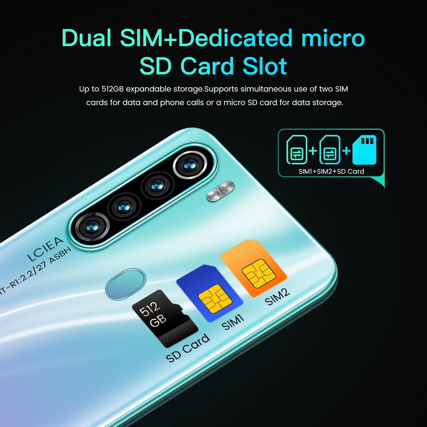 Смартфон MTGud 80 5.0" 1/16 GB Dual SIM Purple, фото №7