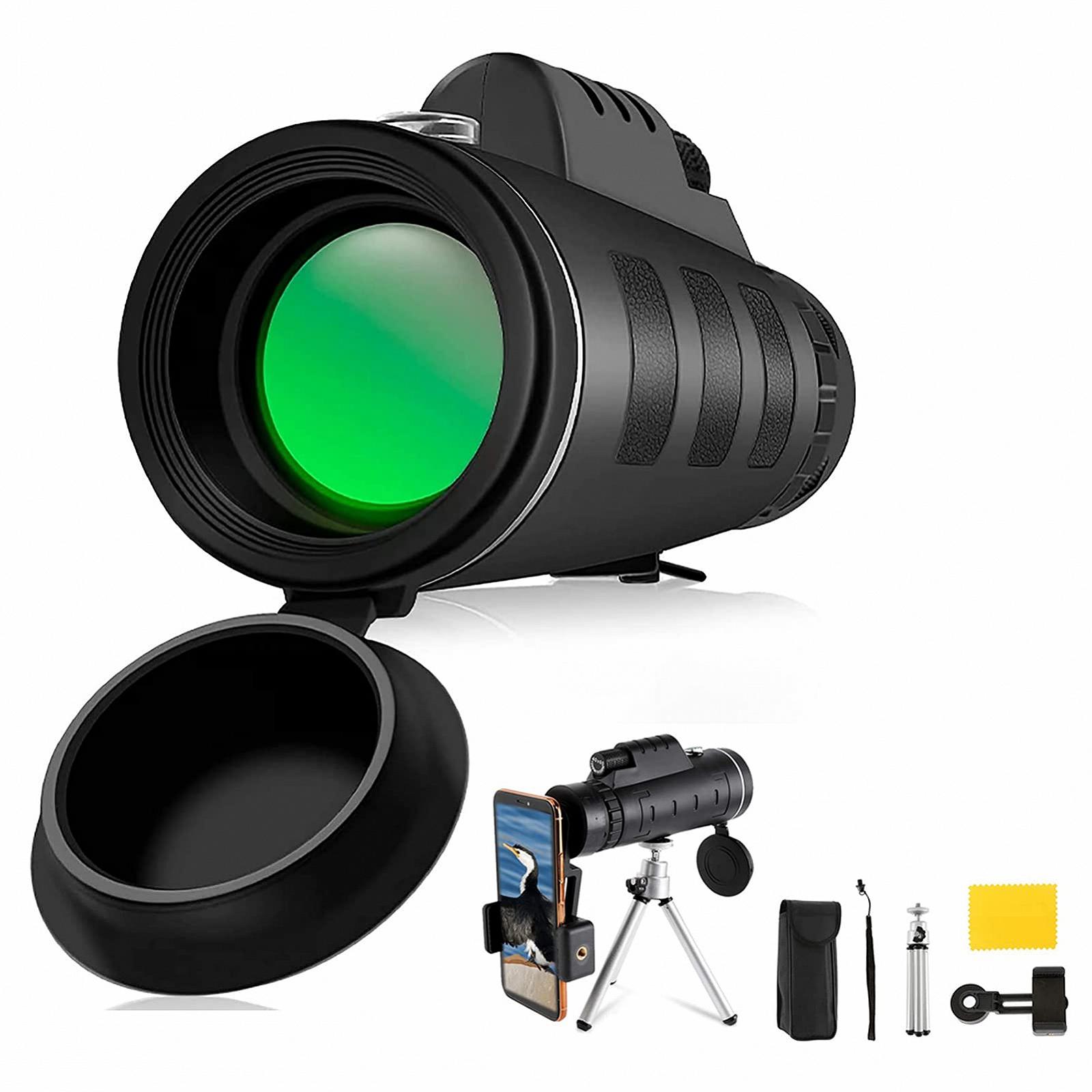 Монокулярний телескоп HD Prism BAK-4 800X120 Водонепроникний з адаптером для телефону зі штативом, фото №1